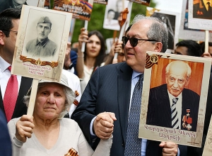 Արմեն Սարգսյանը միացել է «Անմահ գունդ» առցանց արշավին