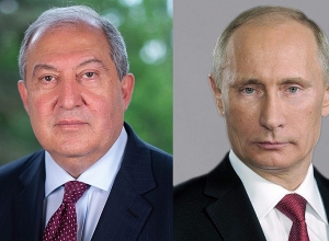 Վլադիմիր Պուտինը՝ Արմեն Սարգսյանին