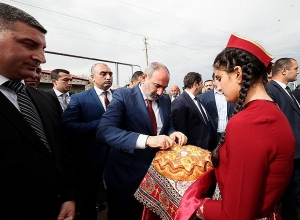 Նիկոլ Փաշինյանը Գեղարքունիքի մարզի Մարտունի համայնքում է