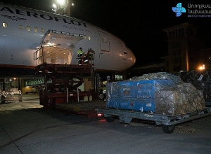 14 тысяч вторых доз вакцины «Спутник-V» поступило в Армению этой ночью