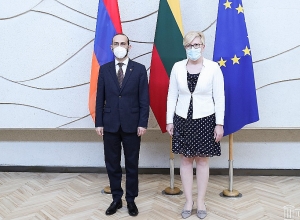 Արարատ Միրզոյանը Լիտվայի վարչապետի հետ քննարկել է ԼՂ հակամարտության շուրջ առկա իրավիճակը