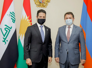 ՀՀ ԲՏԱ նախարարն ընդունել է Իրաքյան Քուրդիստանի փոխվարչապետին