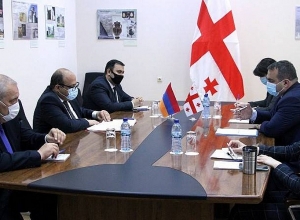 ԱԳ նախարարի տեղակալ Գագիկ Ղալաչյանի հանդիպումը Վրաստանի ԱԳ նախարարի տեղակալի հետ