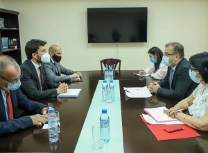 Заместитель министра иностранных дел Армении принял делегацию наблюдательской миссии БДИПЧ/ОБСЕ