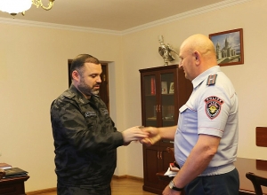 Տեսուչին փոխգնդապետի կոչում է շնորհվել