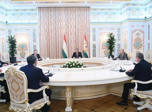 ՀԱՊԿ անդամ պետությունների պատվիրակությունները հանդիպեցին Տաջիկստանի նախագահի հետ