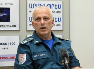 ԱԻՆ Ճգնաժամային կառավարման ազգային կենտրոնի պետի տեղակալ Արսեն Սարոյանի ասուլիսը