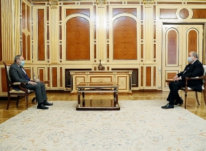 Армен Саркисян встретился с Николом Пашиняном