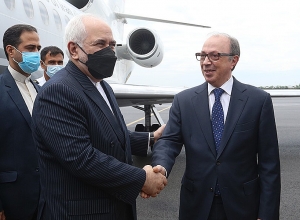 Глава МИД Ирана Мохаммад Джавад Зариф в Ереване