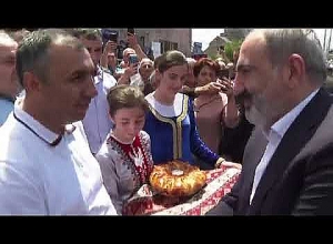 Նիկոլ Փաշինյանը Լոռու մարզի Սպիտակ քաղաքում է