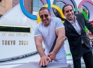 Օլիմպիական ժամացույց Երևանում