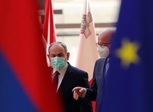 Никол Пашинян встретился с председателем Европейского совета Шарлем Мишелем