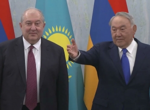 Արմեն Սարգսյանը  հանդիպել է  Նուրսուլթան Նազարբաևի հետ