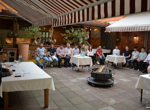 Դավիթ Բաբայանը հանդիպել է ԱՀ ԱԺ-ի քաղաքական ուժերի երիտասարդական թևերի հետ