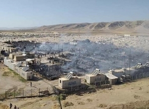 Եզդիական ճամբարում տեղի է ունեցել խոշոր հրդեհ․ մի քանի հարյուր եզդի փախստականներ դարձել են անտուն