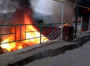 Հրդեհ Ստեփանակերտում․ այրվել է 2 տուն