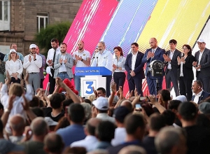 «Քաղաքացիական պայմանագիր» կուսակցության քարոզարշավը Մեծ Մանթաշում․ ՈՒՂԻՂ