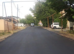 Ասֆալտապատվել է Էրեբունիի Ջրաշեն թաղամաս տանող ճանապարհը