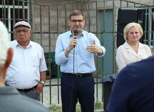 «Շիրինյան-Բաբաջանյան ժողովրդավարների դաշինքի» անդամները հանդիպում են գյումրեցիների հետ․ ՈՒՂԻՂ