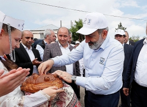 Նիկոլ Փաշինյանի գլխավորած «Քաղաքացիական պայմանագիր» կուսակցության քարոզարշավը Բերդում․ ՈՒՂԻՂ