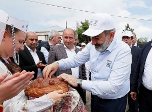 Նիկոլ Փաշինյանի գլխավորած «Քաղաքացիական պայմանագիր» կուսակցության քարոզարշավը Բերդում․ ՈՒՂԻՂ