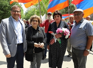 Շիրինյան-Բաբաջանյան ժողովրդավարների դաշինքի քարոզարշավը Արարատ քաղաքում․ ՈՒՂԻՂ