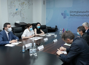 Անահիտ Ավանեսյանն ընդունել է Հայաստանում Ղազախստանի դեսպան Բոլատ Իմանբաևին