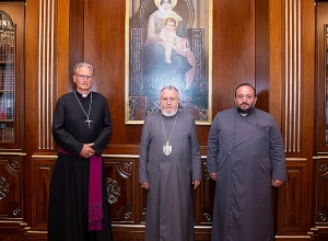 Գարեգին Բ-ն հյուրընկալել է Քովենթրի եպիսկոպոս Քրիստոֆերին