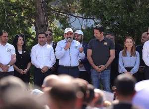 Նիկոլ Փաշինյանի գլխավորած «Քաղաքացիական պայմանագիր» կուսակցության քարոզարշավը Վայքում․ ՈՒՂԻՂ