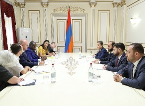 Արարատ Միրզոյանը հանդիպել է ՖՄԿ դիտորդական առաքելության անդամների հետ