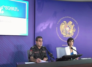 Ոստիկանության շտաբի պետի ասուլիսը․ ՈՒՂԻՂ