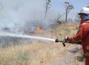 «Ծիծեռնակաբերդ» զբոսայգու տարածքում իրականացվել է հսկվող այրում