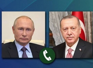 Путин и Эрдоган обсудили  нагорно-карабахскую проблему и выполнение заявлений 9-го ноября и 11-го января