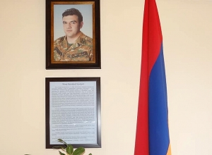 ԳՊՀ-ում անվանակոչվեց լսարան՝ ի հիշատակ արցախյան պատերազմի հերոս Գևորգ Արշակյանի