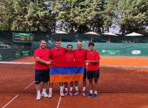 Հայաստանի թենիսի տղամարդկանց հավաքականը բարելավել է դիրքերը