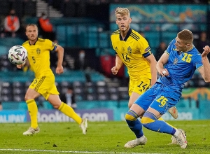 121-րդ րոպեին խփած գոլը Ուկրաինային հանեց Եվրո-2020-ի քառորդ եզրափակիչ