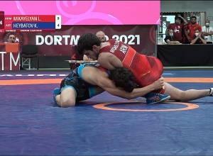 Լյովա Գևորգյանը հաղթեց ադրբեջանցի ըմբիշին և հռչակվեց Եվրոպայի չեմպիոն 