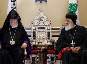 Արամ Ա-ն և Աֆրամ Բ-ն հանդիպել են․ անդրադարձել են  հայ եւ ասորի եկեղեցիների կապին