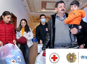 Կանխիկ աջակցություն Ղարաբաղյան հակամարտության սրացման հետևանքով տեղահանվածներին