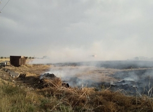 Երևանի Չարբախի N զորամասի մոտակայքում բռնկված հրդեհը մարվել է