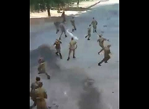 Զինվորները ջրվեցին