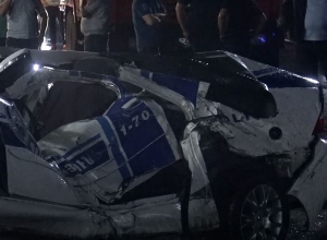 Բախվել են ոստիկանական Samand-ն ու Toyota Vitz-ը. կա 3 զոհ. մահացածներից 2-ը ոստիկաններ են. shamshyan.com