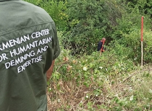 Սյունիքիի Տեղ համայնքի Կոռնիձոր բնակավայրում մեկնարկել են ականազերծման աշխատանքները