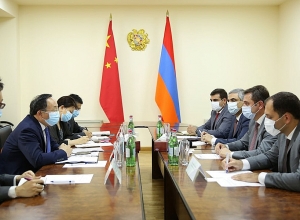 Հայկ Չոբանյանն ընդունել է Չինաստանի դեսպանին