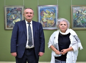 Գոբելեն և գրաֆիկա. բացվել է նկարչուհի Նելլի Ասատրյանի անհատական ցուցահանդեսը