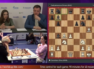 Էլինա Դանիելյանը ոչ-ոքի խաղաց առաջին պարտիայում. շախմատի աշխարհի գավաթ