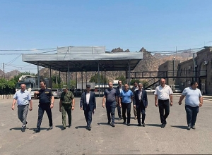 Մեղրիի անցակետում հանդիպել են Հայաստանի և Իրանի մաքսային ծառայության աշխատակիցները
