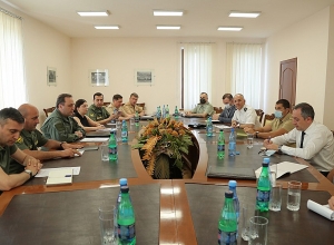 Военным атташе были представлены провокационные действия вооружённых сил Азербайджана на участке Ерасх