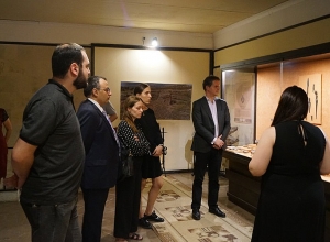 Ջոնաթան Լաքոտը այցելել է «Մեծամոր»  պատմահնագիտական թանգարան