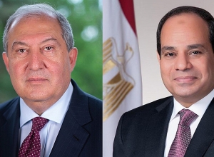 Նախագահ Սարգսյանը շնորհավորական ուղերձ է հղել Աբդել Ֆաթթահ Ալ Սիսիին